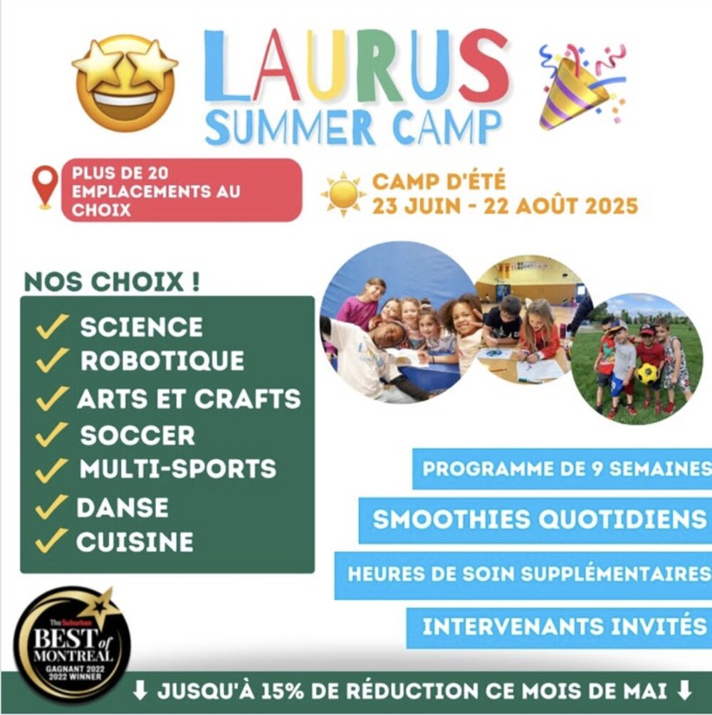 Laurus ad creative before the refresh